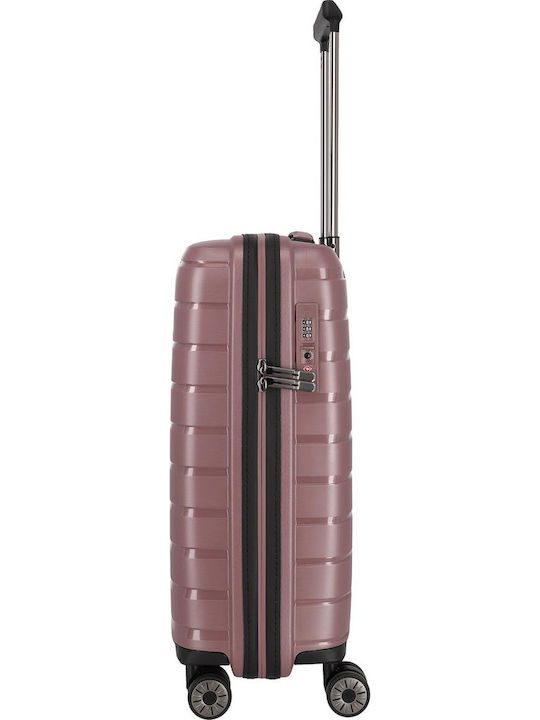 Travelite Βαλίτσα Ταξιδίου Καμπίνας Σκληρή Lilac με 4 Ρόδες Ύψους 55εκ.