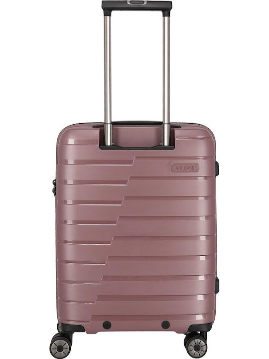 Travelite Βαλίτσα Ταξιδίου Καμπίνας Σκληρή Lilac με 4 Ρόδες Ύψους 55εκ.