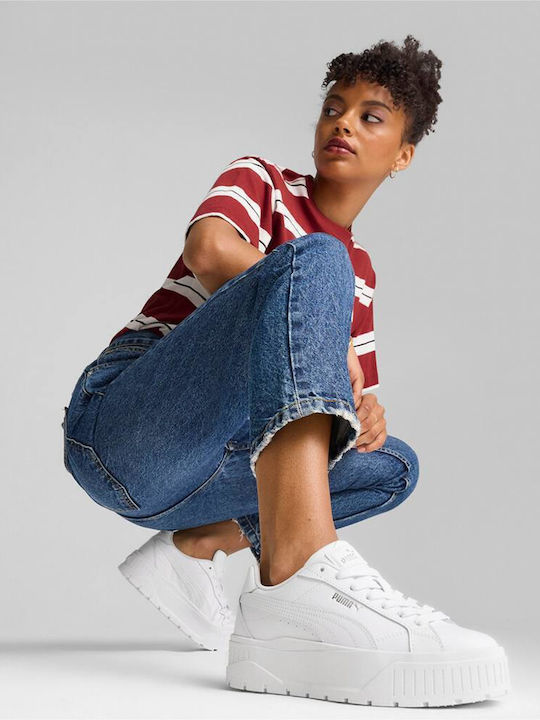Karmen Ii L Pentru Femei Flatforms Adidași Albi