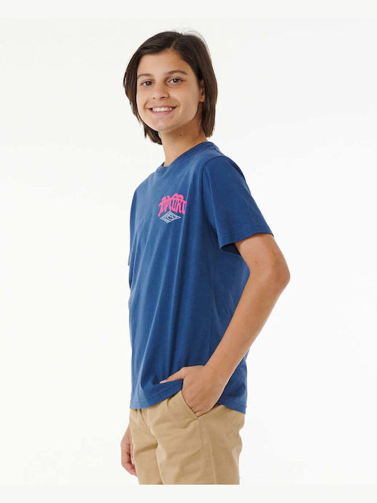 Rip Curl Kids T-shirt Washed Navy