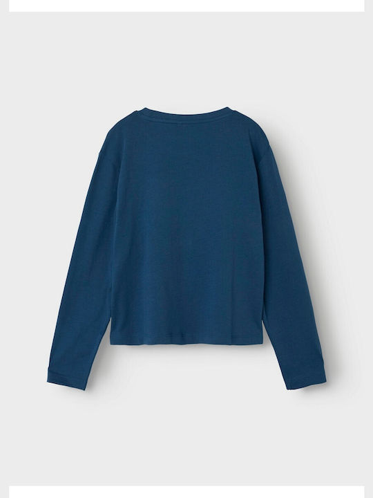 Brand Kids Blouse Long Sleeve dark blue