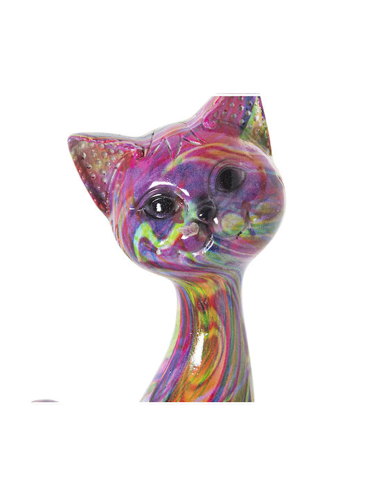 Decorative Figure Alexandra House Living Acrylic Plastic Melamine Cat