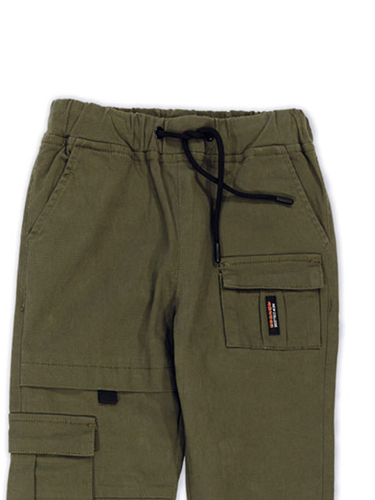 New College Kids Cargo Trousers HAKI