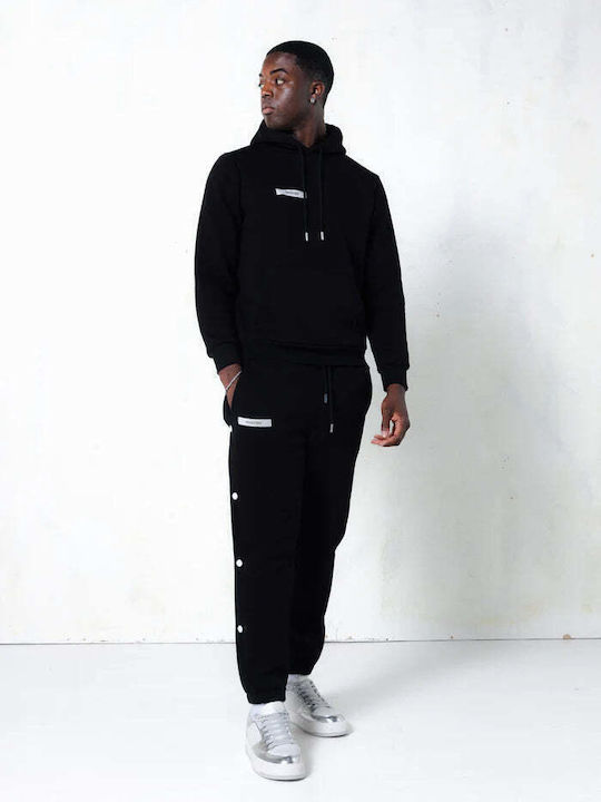 Pantaloni de trening fără Elastic Negru