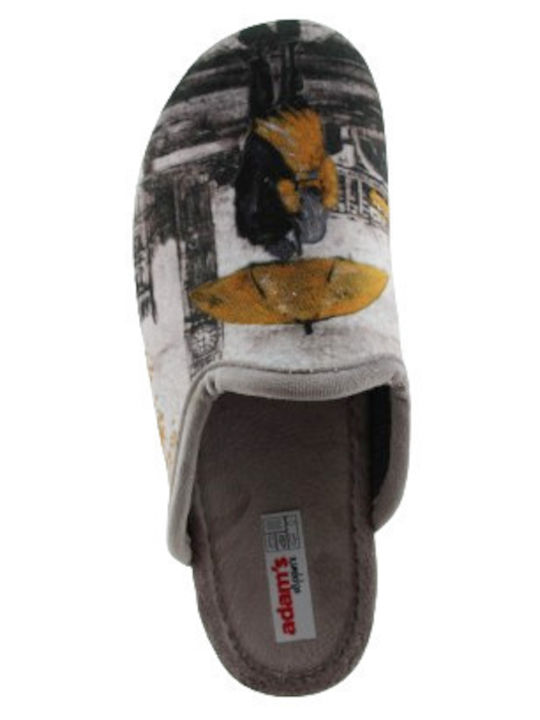 Winter Women's Slippers Gray