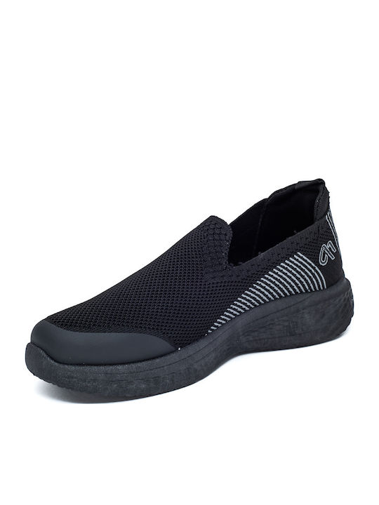 Damen Slip-Ons Schwarze