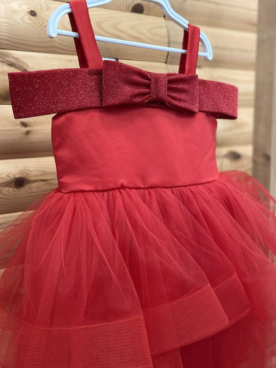 Extan Bebe Children's Dress red