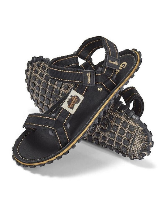 Gumbies Herren-Sandalen Schwarz