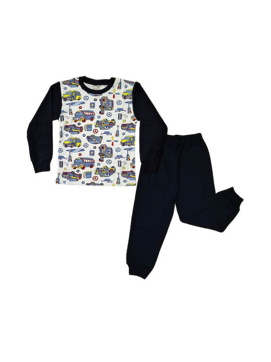 Esthisis Kids Pyjamas Winter Cotton Dark Blue