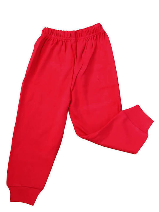 Esthisis Pijama pentru copii De iarnă De bumbac red