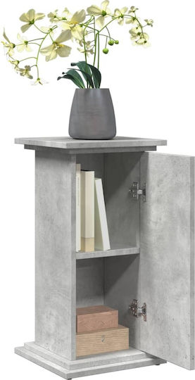 vidaXL Plant Stand Wooden Gray 31cmx30cmx60cmcm.