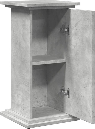 vidaXL Plant Stand Wooden Gray 31cmx30cmx60cmcm.