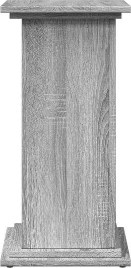 vidaXL Pflanzenständer Holz Grau 31cmx30cmx60cmcm.