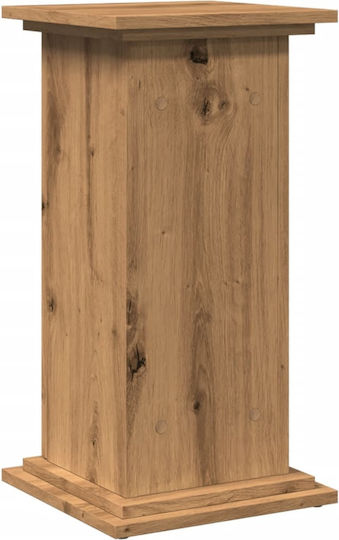 vidaXL Pflanzenständer Holz Braun 31cmx30cmx60cmcm.