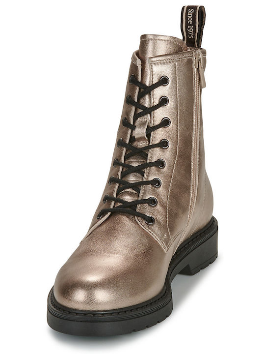 Damen Knöchelstiefel Goldene