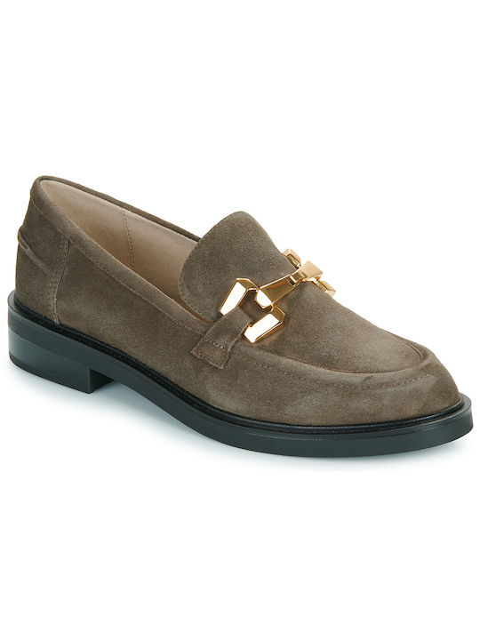 Caprice Women's Moccasins in Gray Color