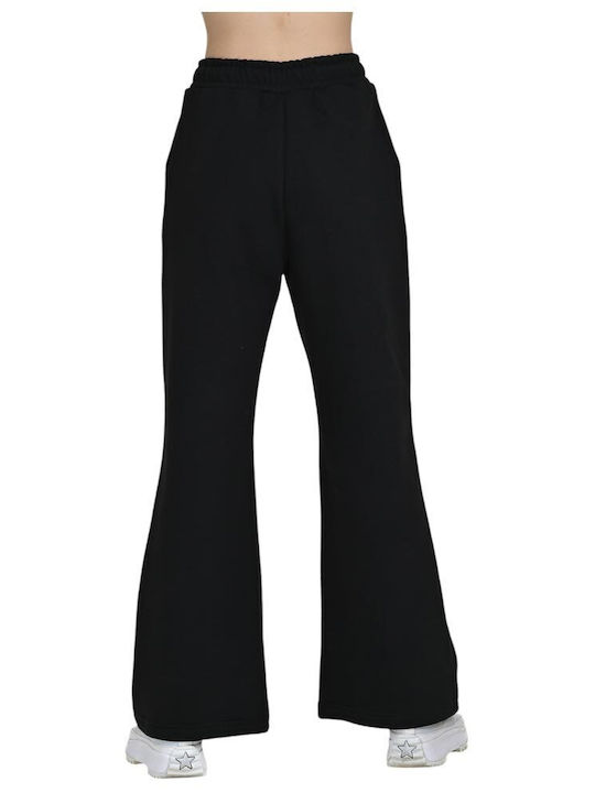 Target Damen-Sweatpants Schwarz Vlies