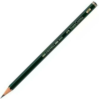 Faber-Castell 9000 Pencil 3H Gray 12pcs