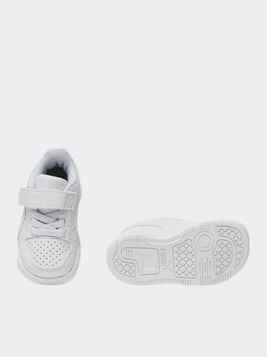 Ac+ Inf Kids Sneakers with Scratch White