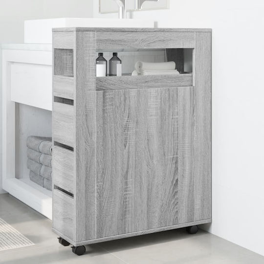 vidaXL Ντουλάπι Μπάνιου 65x23x90cm Sonoma