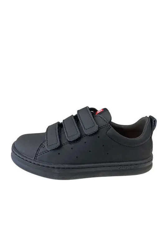 Runner Παιδικά Sneakers με Σκρατς Μαύρα
