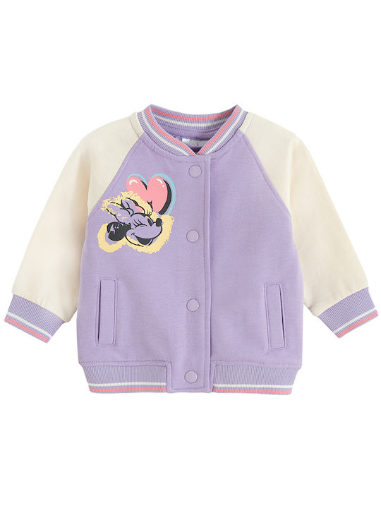 Cool Club Cardigan pentru copii Violet