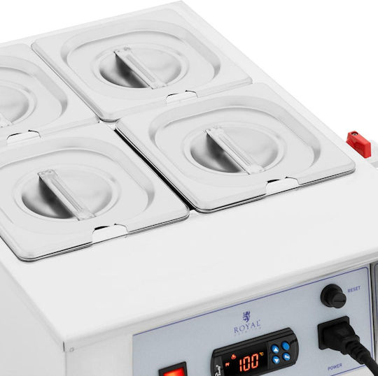 Încălzitor electric pentru sos de ciocolată 4 x 1,5 L 1500 W