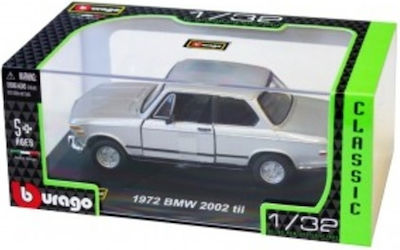 Bburago Street Classics Spielzeugauto 1:32 BMW 2002 tii (1972) Silber für 3++ Jahre