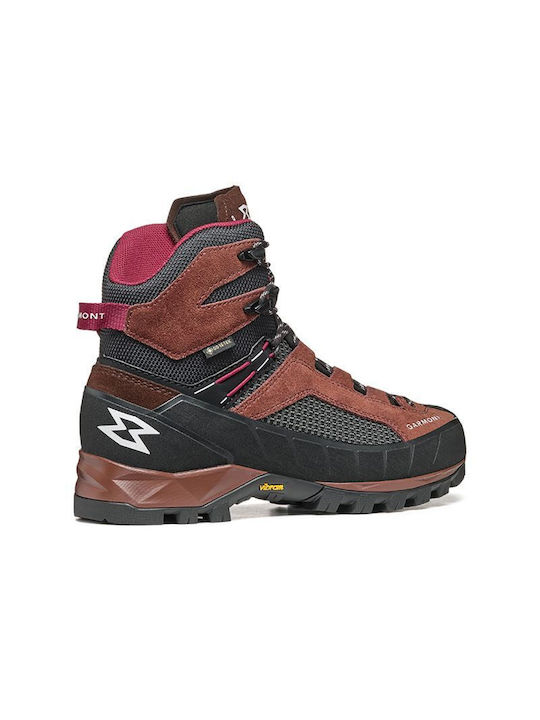 Garmont Tower Trek Damen Wanderschuhe Wasserdicht mit Gore-Tex Membran Braun