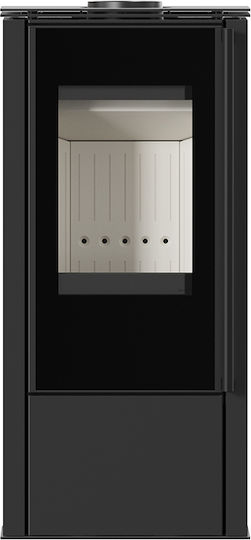 Kratki Κεραμική Ξυλόσομπα 5.5kW Λευκή