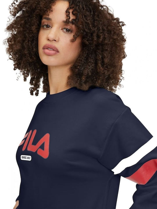 Fila Γυναικείο Φούτερ Navy Μπλε