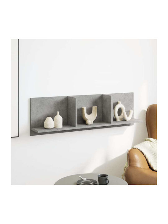 Shelf Wall Grey 100x16.5x30cm