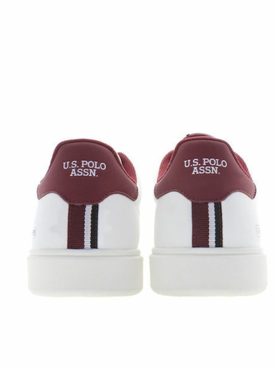 U.S. Polo Assn. Ανδρικά Sneakers Άσπρο