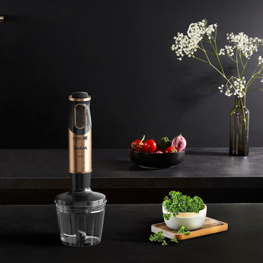 Tefal Quickchef Ραβδομπλέντερ με Ανοξείδωτη Ράβδο 1000W Μαύρο