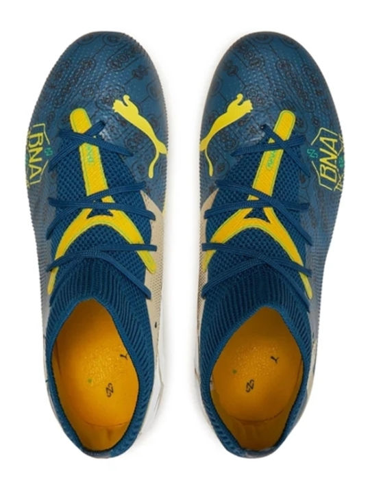 Future 7 Match Bna FG/AG Kids Soccer Cleats Molded Blue