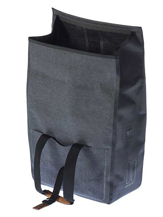 Basil Bicycle Rack Bag Gray
