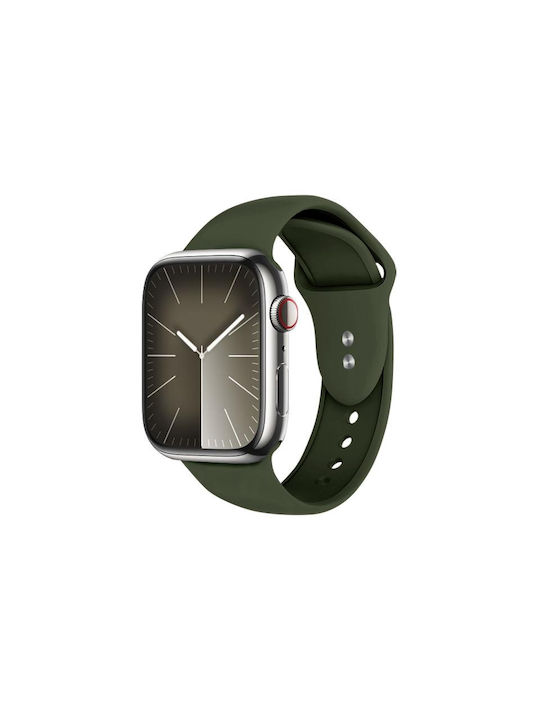 Crong Liquid Strap Apple Watch 38 40 41 Mm Green