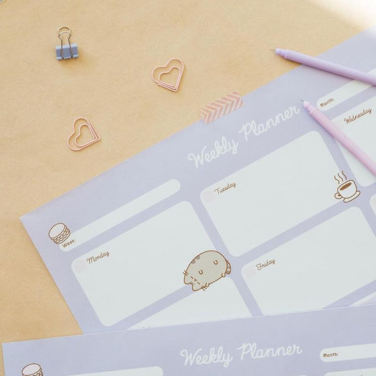 Pusheen Εβδομαδιαίο Planner Collection 29x42εκ.