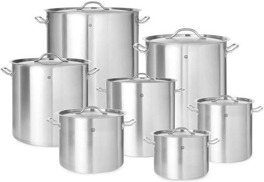 Medium Pot Lid Budget Line 24 L 360x240 Hendi 832844
