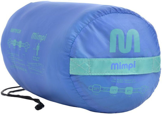 Meteor Sleeping Bag Μονό Καλοκαιρινό Μπλε, Μέντα
