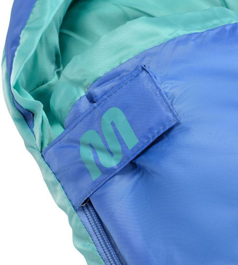 Meteor Sleeping Bag Μονό Καλοκαιρινό Μπλε, Μέντα