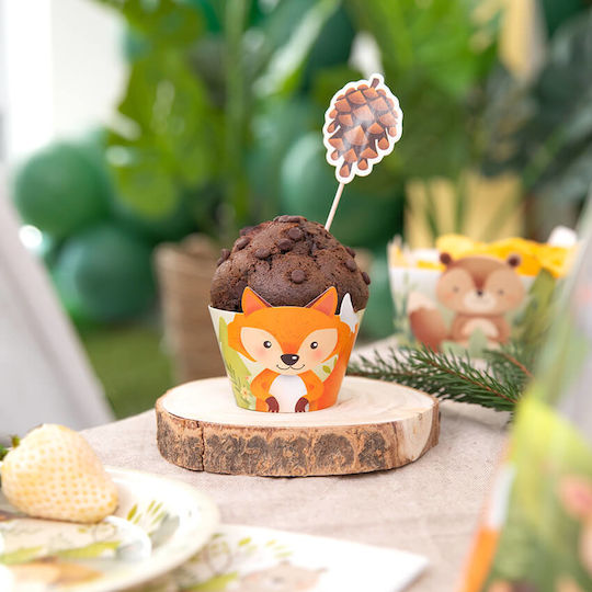 Party Pal Backförmchen für Cupcakes für Party 6 Stück