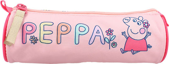 Peppa Pig Κασετίνα Βαρελάκι Ροζ