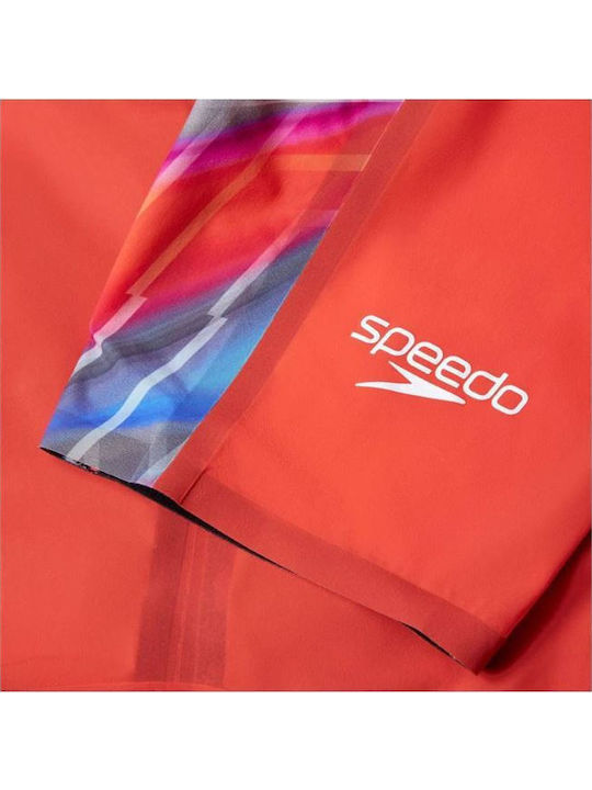 Speedo Fastskin Lzr Pure Valor 2.0 Openback Kneeskin 15859H784 Femeiesc Costum de Baie de Competiție Întreg pentru Înot Roșu