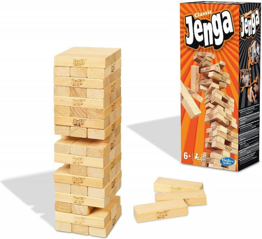 Board Game Jenga for 6+ Players 6+ Years Old (EN) Hasbro
