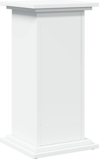 vidaXL Pflanzenständer Holz Weiß 31cmx30cmx60cmcm.
