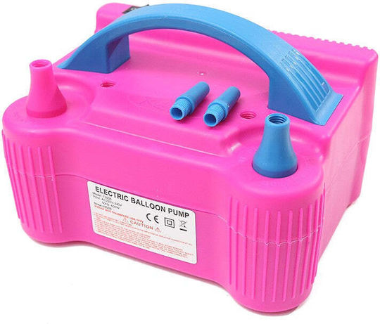 Electric Balloon Pump 600 W Pink Blue