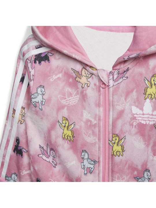 adidas Onesie Body pentru Bebeluși Mânecă lungă Roz
