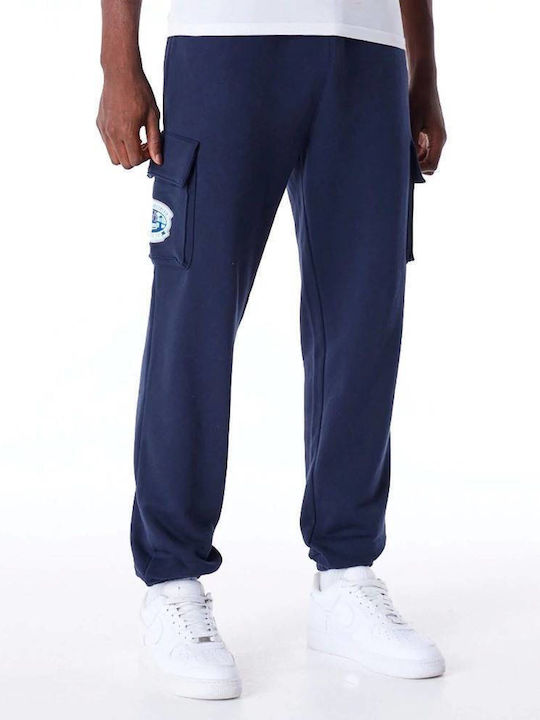 New Era Cargo Pantaloni de trening cu elastic Navy