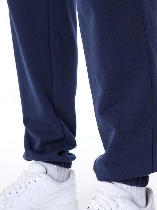 Los Angeles Cargo Sweatpants with Elastic Navy